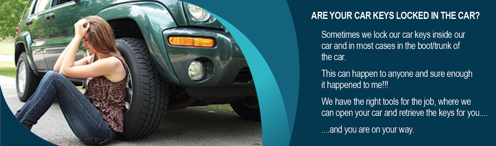 Keys locked in vehicle